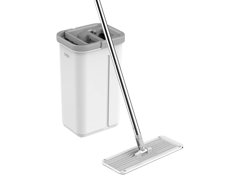 Mop płaski obrotowy dwukomorowy Teesa New Clean R13