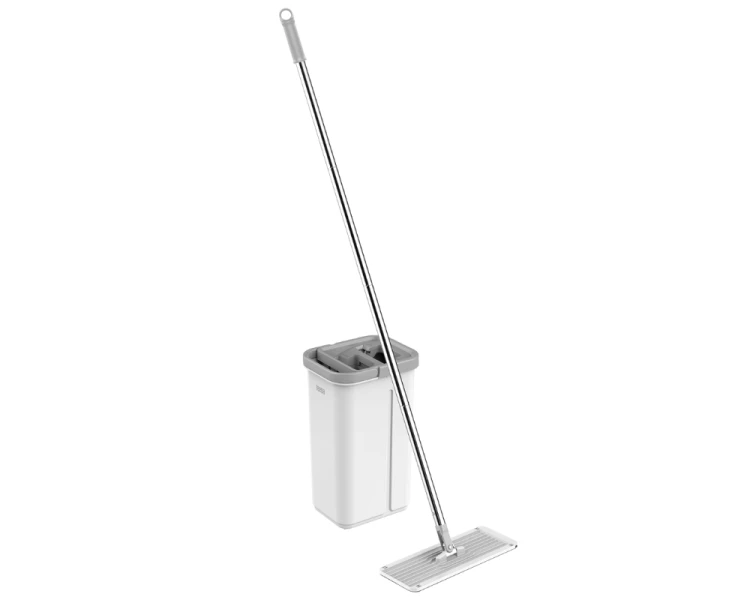 Mop płaski obrotowy dwukomorowy Teesa New Clean R13