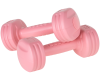 Hantle bitumiczne 2 x 1kg hantelki do ćwiczeń Rebel RBA-2305