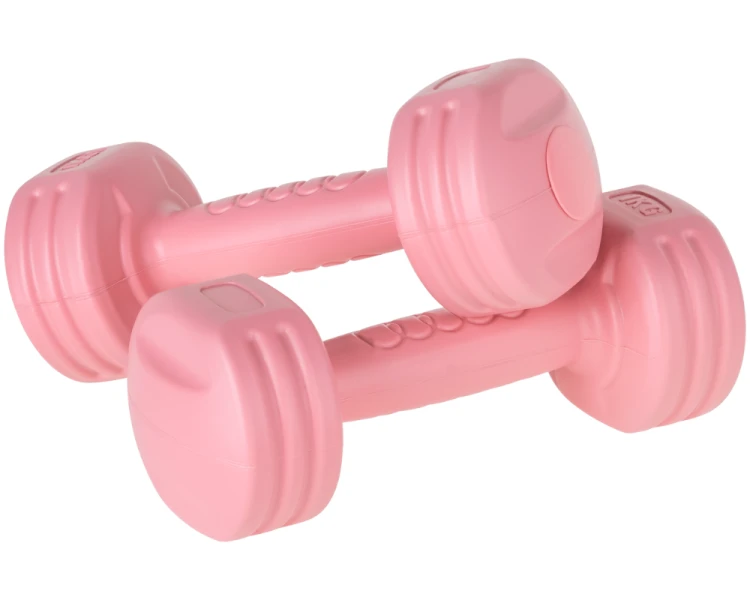 Hantle bitumiczne 2 x 1kg hantelki do ćwiczeń Rebel RBA-2305