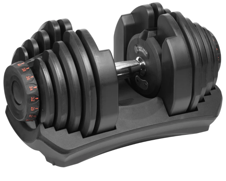 Hantel żeliwny regulowany 40kg automat Rebel RBA-2304