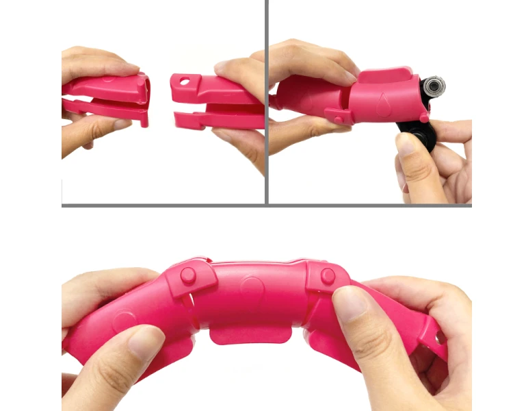 Smart Hula Hop 50cm odchudzające koło z wypustkami i obciążeniem Rebel