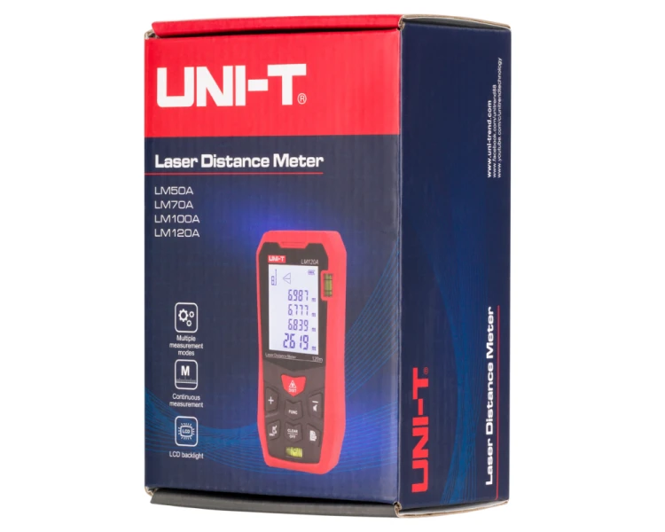 Dalmierz laserowy miernik dystansu 100m Uni-T LM100A