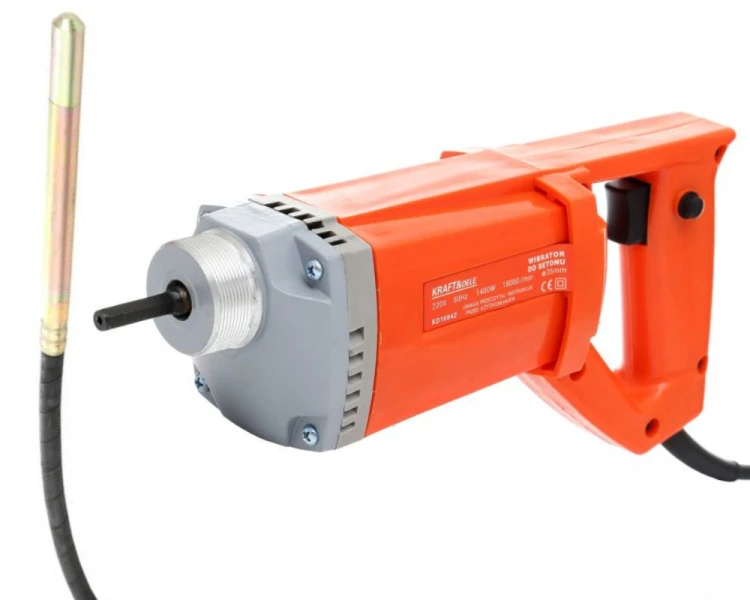 Wibrator do betonu z buławą 2m 1400W KD10842 KD10843