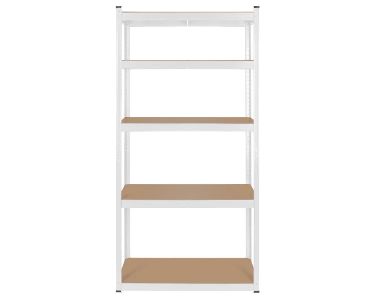 Regał magazynowy metalowy 180x90x40 cm biały Rebel