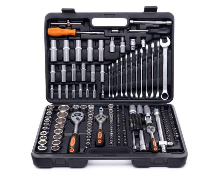 Zestaw narzędzi 219 elementów w walizce KD10470