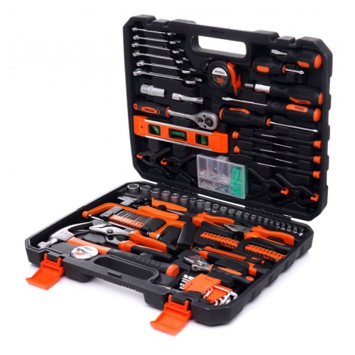 Zestaw narzędzi 168 elementów w walizce KD10837
