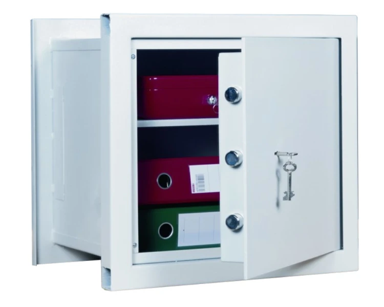 Sejf ścienny do wmurowania z atestem 45x48x37 cm WNO-45
