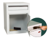 Sejf depozytowy kasjerski z wrzutnią uchylną 60x46x46 cm IC-4H