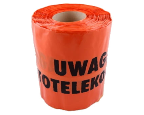 Taśma telekomunikacyjna z nitką stalową 20 cm rolka 100 mb