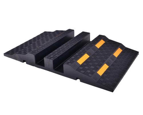 Ochraniacz na węże strażackie i kable fi70 mm próg najazd gumowy