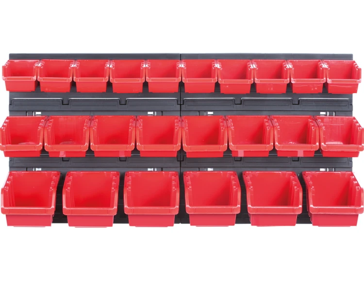 Ścianka narzędziowa i 24 kuwet warsztatowych Orderline