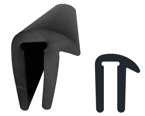 Profil odbojowy czarny 21 x 28 mm.png