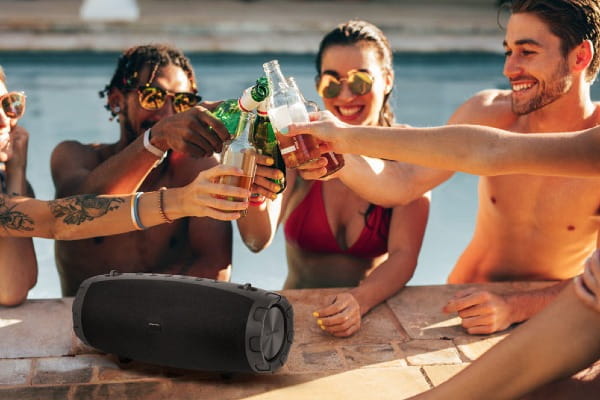 Głośnik Bluetooth z wbudowanym powerbankiem Explorer