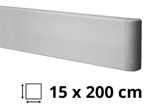 Odbojnica ścienna wypukła 15 x 200 cm ConvexAL