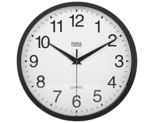 Zegar ścienny okrągły do domu i biura 25 cm teesa