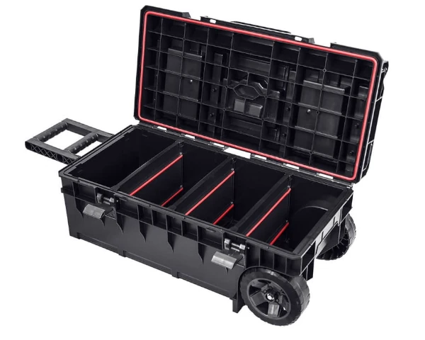 Mobilna skrzynia na kołach Qbrick System One Longer Technik