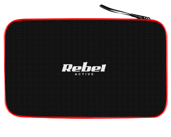 pokrowiec etui - zestaw rakietek do tenisa stołowego z piłeczkami Rebel RBA-4003