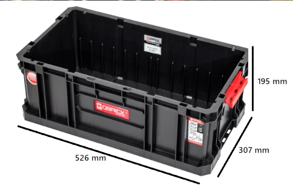 skrzynka narzedziowa Qbrick Two Box 200 - wymiary