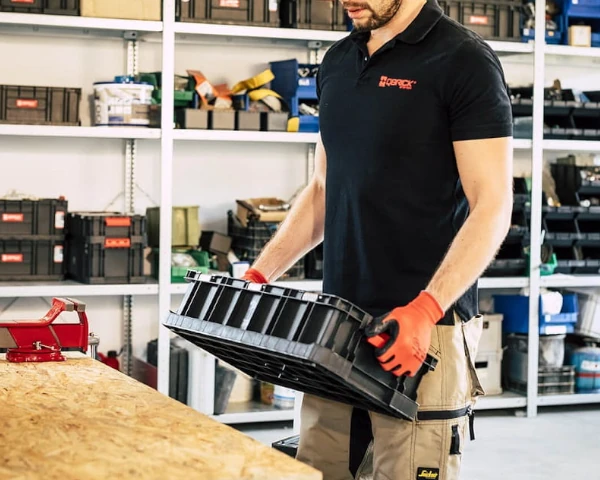 Organizer warsztatowy z przegrodami Qbrick System Two Flex Plus