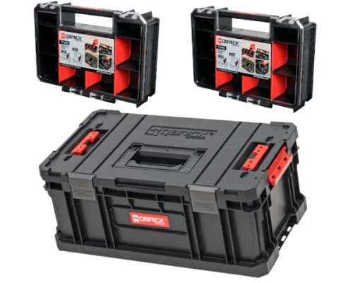 zestaw skrzynka narzędziowa Qbrick System Two Toolbox Plus  Vario + 2 organizery Multi
