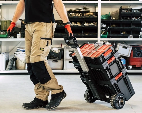Skrzynia narzędziowa na kołach Qbrick System Two Cart Plus Vario