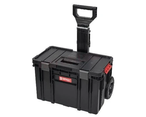 duża skrzynka narzędziowa na kolach z zestawu Qbrick System Two Cart Set Plus