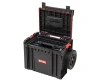 Skrzynka na narzędzia na kołach Qbrick system PRO Cart 2.0 Plus - otwarta