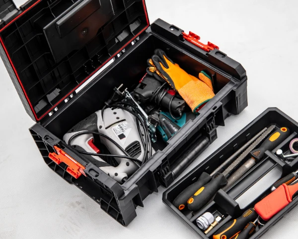 Skrzynka z tacką narzędziowa Qbrick Pro Technician Case - aranzacja