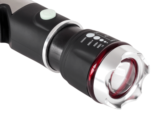 Latarka LED wielofunkcyjna nóż młotek 8w1 Rebel