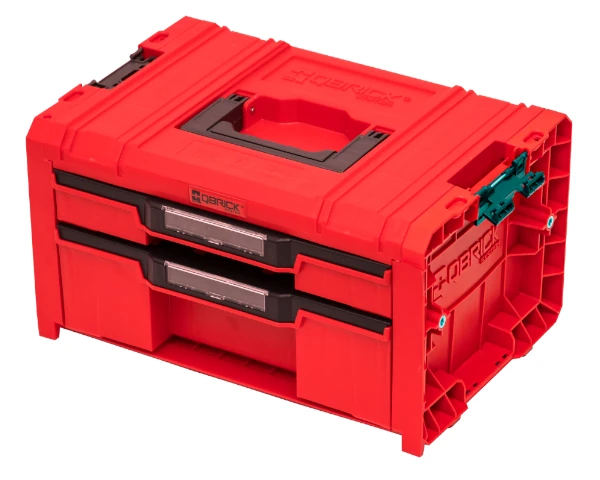 Organizer na narzędzia z szufladami PRO Drawer 2 Expert RED Ultra HD