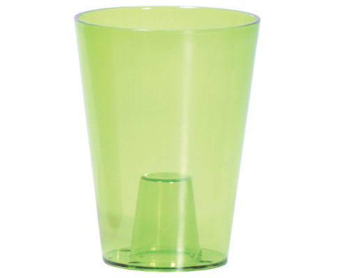 osłonka na storczyka zielona transparentna 17 cm Coubi Orchid