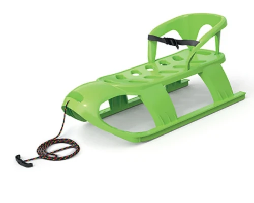 Sanki-dla-dzieci-z-oparciem--zielone-Bezzy-Seat.webp