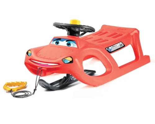 Sanki-dla-dzieci-czerwone-auto-z-kierownica-Zigi-Zet-Control