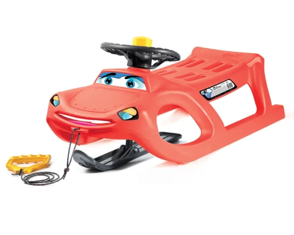 Sanki-dla-dzieci-czerwone-auto-z-kierownica-Zigi-Zet-Control