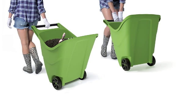 Wózek ogrodowy kolor zielony 85L Load & Go