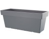 Donica prostokatna 39 cm szara Lofly Case