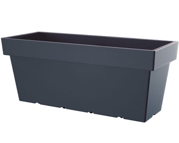 Donica prostokatna 80 cm antracyt Lofly Case