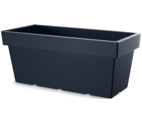 Donica prostokatna 60 cm antracyt Lofly Case