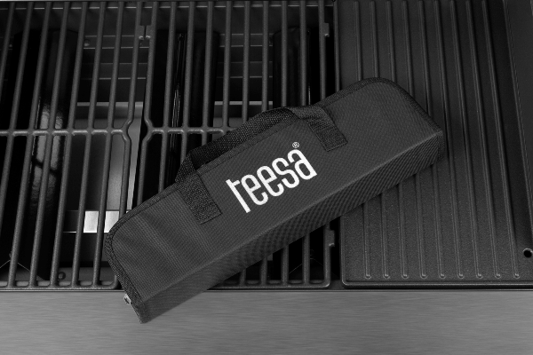 Zestaw narzędzi metalowych do grilla Teesa