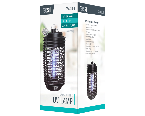 Lampa UV owadobójcza rażąca na komary owady Teesa TSA0164-1