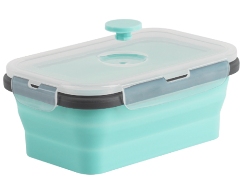 Zestaw składanych pojemników 4szt kwadrat Teesa TSA0194