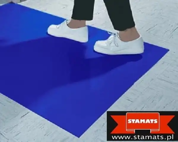 Mata biobojcza klejaca 60x40 cm niebieska Sticky