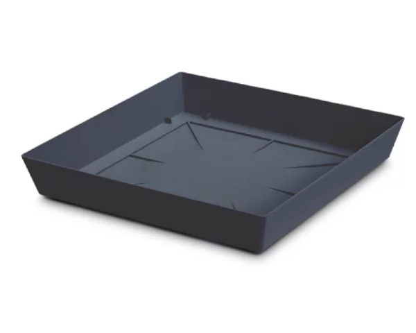 Podstawka pod doniczkę antracyt 20 cm Lofly Saucer Square