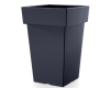 Donica wysoka kwadratowa 24,3 L antracyt Lofly Square
