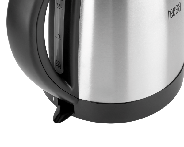 Czajnik elektryczny z termometrem stalowy 1,7L Teesa TSA1513