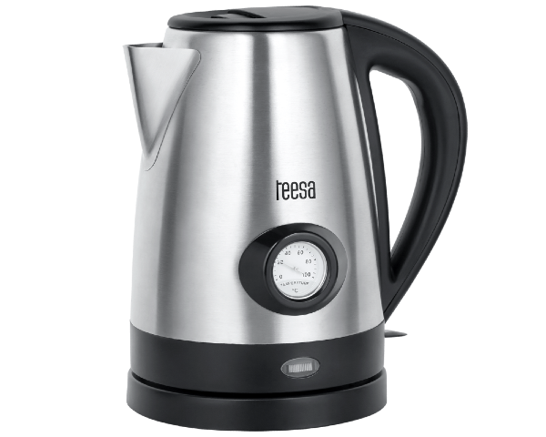 Czajnik elektryczny z termometrem stalowy 1,7L Teesa TSA1513