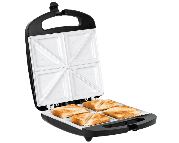 Opiekacz do 4 kanapek tostów sandwich ceramiczny Teesa TSA3229B