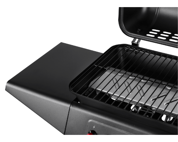 Grill gazowy ogrodowy 2 palniki ruszt 5kW Teesa
