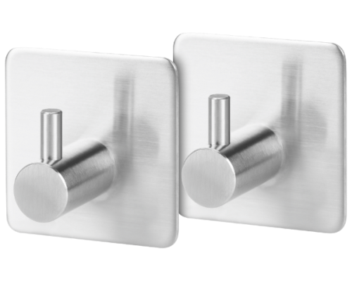 Haczyk łazienkowy samoprzylepny 2szt Teesa TSA0403